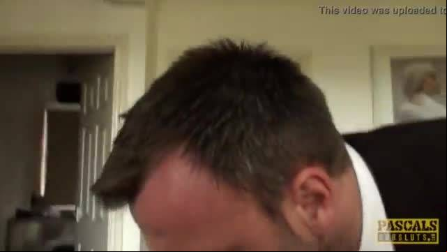 Subslut montse swinger gags on cock before rough anal fuck